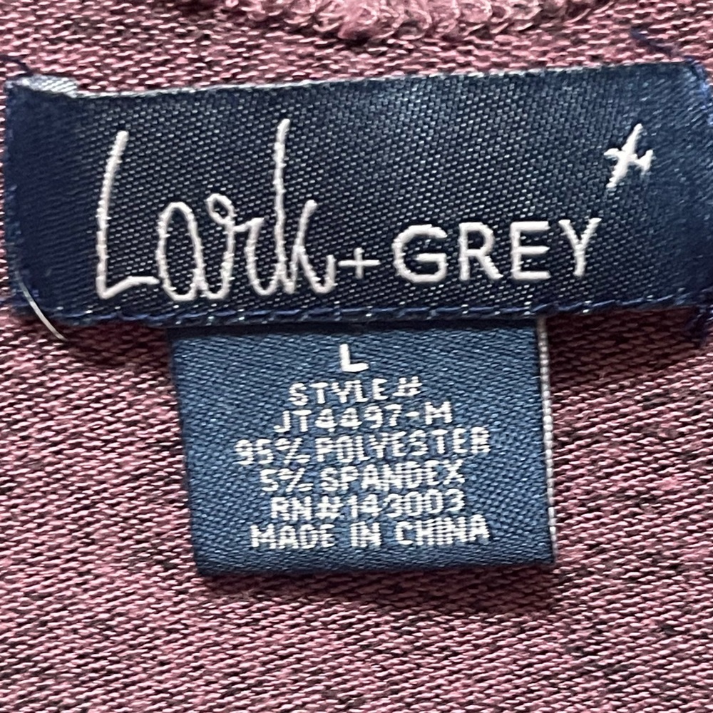Lark+grey shirt